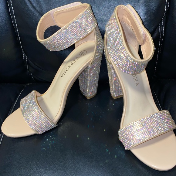 Versona‎ Bling Heels Size 5.5 - Picture 1 of 5